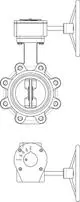 IMI-Hydronic-Engineering-IMI-TA-Absperrklappe-TA-BTV-PN-16-DN-300-Anflanschklappe-Getriebe-42450137295 gallery number 1